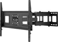 Best Buy essentials™ - Full Motion TV Wall Mount for 47–84" TVs - Black