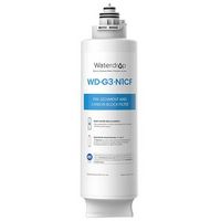 Waterdrop - Replacement Filter for B-BBY-G3P800-W and B-BBY-G3-W Reverse Osmosis System, 6 Month ...