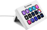 Elgato - Stream Deck MK.2 Full-size Wired USB Keypad with 15 Customizable LCD keys and Interchang...