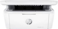 HP - LaserJet M140w Wireless Black and White Laser Printer - White