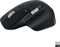 Logitech - MX Master 3S Wireless Laser Mouse with Ultrafast Scrolling - Wireless - Black