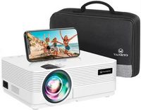 Vankyo - Leisure 470 Pro Native 1080P Wireless Single LCD Mini Projector - White