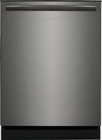 Frigidaire - Gallery 24&quot; Built-In Dishwasher with MaxBoost Dry Technology, 52dba - Black Stainles...