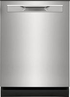 Frigidaire - Gallery 24&quot; Built-In Dishwasher with MaxBoost Dry Technology, 52dba - Stainless Steel