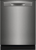 Frigidaire - Gallery 24&quot; Built-In Dishwasher, 49dba - Black Stainless Steel