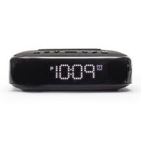 iHome - TIMEBASE II Dual Charging Bluetooth Alarm Clock - Black