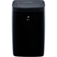 LG - 450 Sq. Ft. Smart Portable Air Conditioner - Black