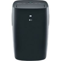 LG - 400 Sq. Ft. Smart Portable Air Conditioner - Black