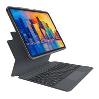 ZAGG - Pro Keys with Trackpad Wireless Keyboard & Case for Apple iPad Pro 12.9" (3rd, 4th, 5th, 6...