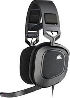 CORSAIR - HS80 RGB Wired Gaming Headset for PC - Carbon