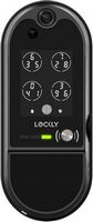 Lockly - Vision Elite Smart Lock Deadbolt with with App/Keypad/Biometric/Voice Assistant/Key Acce...