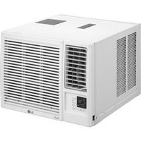 LG - 1400 sq. ft. 23,000 BTU 230V Smart Window Air Conditioner with Heat - White