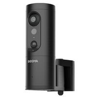 Bosma - EX Pro Outdoor Wired 2K Pan and Tilt Spotlight Security Camera - Black