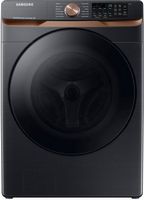 Samsung - 5.0 Cu. Ft. High-Efficiency Stackable Smart Front Load Washer with Steam and Super Spee...