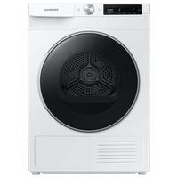 Samsung - 4.0 Cu. Ft. Stackable Smart Electric Dryer with Ventless Heat Pump - White