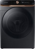 Samsung - 4.6 cu. ft. Large Capacity AI Smart Dial Front Load Washer with Auto Dispense and Super...