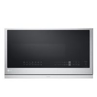 LG - 2.1 Cu. Ft. Over-the-Range Smart Microwave with Sensor Cooking and ExtendaVent 2.0 - Stainle...