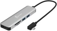 j5create - USB-C Multi-Adapter for Surface Pro 8 - Silver