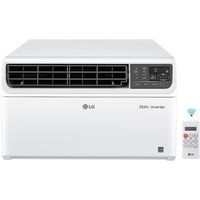 LG - 12,000 BTU Dual Inverter Smart Window Air Conditioner - White