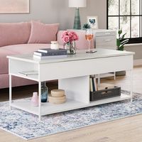 Sauder - Boulevard Cafe Lift Top Coffee Table - White