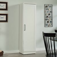 Sauder - Home Plus Single Door Pantry Storage Cabinet - White