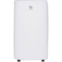 AireMax - 600 Sq. Ft. Portable Air Conditioner with 11,500 BTU Heater - White