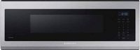 Samsung - OBX 1.1 cu. ft. Smart SLIM Over-the-Range Microwave with 400 CFM Hood Ventilation, Wi-F...