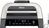 Ninja - Foodi Smart XL 6-in-1 Countertop Indoor Grill with Smart Cook System, 4-quart Air Fryer -...