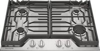 Frigidaire - 30" Gas Cooktop - Stainless Steel