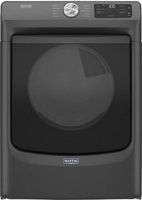 Maytag - 7.3 Cu. Ft. Stackable Gas Dryer with Extra Power Button - Volcano Black