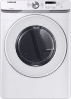 Samsung - OBX 7.5 Cu. Ft. Stackable Electric Dryer with Sensor Dry - White