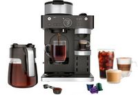 Ninja - Espresso & Coffee Barista System, Single Serve & Nespresso, with 12-Cup Carafe, 4 Styles ...