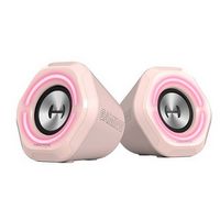 Edifier - G1000 2.0 Bluetooth Gaming Speakers with RGB Lighting (2-Piece) - Pink