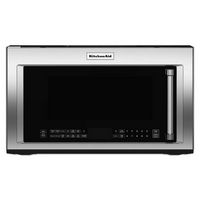 KitchenAid - 1.9 Cu. Ft. Convection Over-the-Range Microwave with Air Fry Mode - Stainless steel