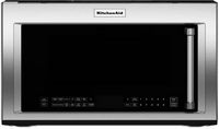 KitchenAid - 1.9 Cu. Ft. Convection Over-the-Range Microwave with Air Fry Mode - Stainless Steel