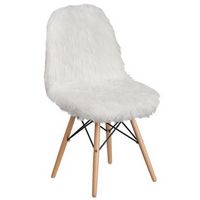 Flash Furniture - Calvin Accent Chair - White