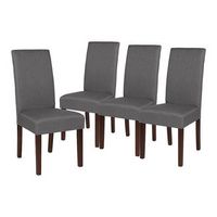 Alamont Home - Greenwich Dining Chair (Set of 4) - Light Gray Fabric