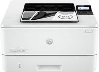 HP - LaserJet Pro 4001n Black-and-White Laser Printer - White