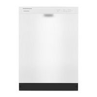 Amana - Front Control Built-In Dishwasher with Triple Filter Wash and 59 dBa - White