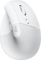 Logitech - Lift for Mac Bluetooth Ergonomic Mouse with 4 Customizable Buttons - Wireless - Off-White