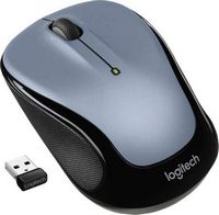 Logitech - M325s Wireless Optical Ambidextrous Mouse - Wireless - Light Silver