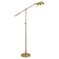 Camden&amp;Wells - Dexter Height Adjustable Floor Lamp - Brushed Brass