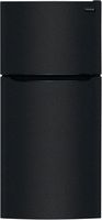 Frigidaire - 18.3 Cu. Ft. Top Freezer Refrigerator - Black