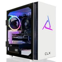 CLX - SET Gaming Desktop - AMD Ryzen 5 5600 - 16GB Memory - Radeon RX 6400 - 1TB M.2 NVMe SSD - W...