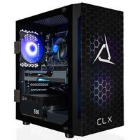 CLX - SET Gaming Desktop - Intel Core i3 10100F - 8GB Memory - NVIDIA GeForce RTX 3050 - 500GB M....