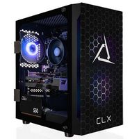 CLX - SET Gaming Desktop - AMD Ryzen 5 5500 - 16GB Memory - NVIDIA GeForce RTX 3050 - 500GB M.2 N...