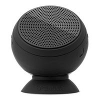 Speaqua - Barnacle Vibe 2.0 Portable Waterproof Bluetooth Speaker - Manta Ray Black