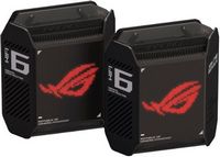 ASUS - ROG Rapture GT-6 AX10000 Tri-Band Wi-Fi Router (2-Pack) - Black