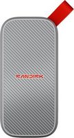 SanDisk - 1TB External USB 3.2 Gen 2 Type C Portable SSD - Gray