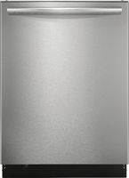 Frigidaire - Gallery 24" Tub Built-In Dishwasher with CleanBoost Technology - Stainless Steel